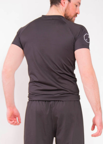 RASHGUARD HAUT MANCHES COURTES MADE IN FRANCE