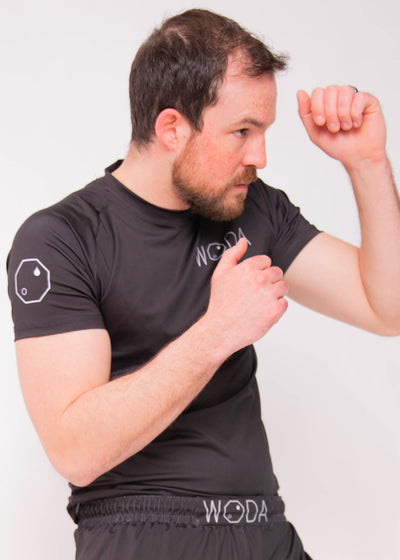 RASHGUARD HAUT MANCHES COURTES MADE IN FRANCE